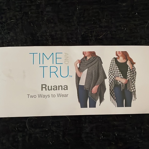 Time and Tru Ruana Black Silver threading - Picture 1 of 4